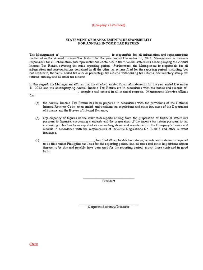 SMR For ITR 2022 PDF Tax Return (United States) Taxes