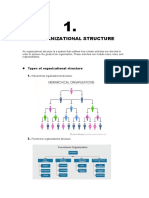 Organizational Structure