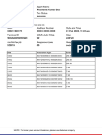 MiniStatement Invoice