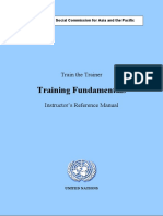 Training of Trainers Manual