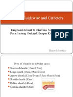 Sheath, Guidewire and Catheters for Cardiac Diagnostics and Interventions