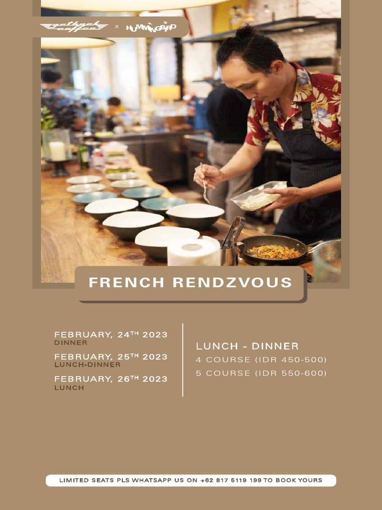 Menu Hummingbird | PDF | Pasta | Hamburgers