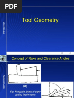 Tool Geometry