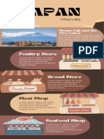 Blocky Hand-drawn Stalls and Shopfronts Infographic