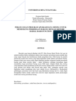 Perancangan Program Aplikasi Data Mining Untuk Mendukung Persediaan Barang Dengan Metode Radial Basis Function