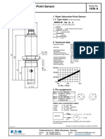 Water Saturation Point Sensor Spec Sheet