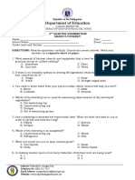 COOKERY_8_ Quarter 2 Exam Questionnaire