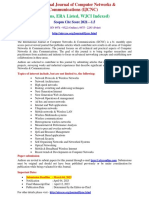 International Journal of Computer Networks & Communications (IJCNC) - (Scopus, ERA Listed, WJCI Indexed)