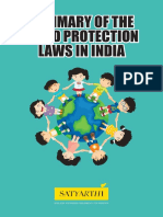 Summary of the Child Protection Laws in India