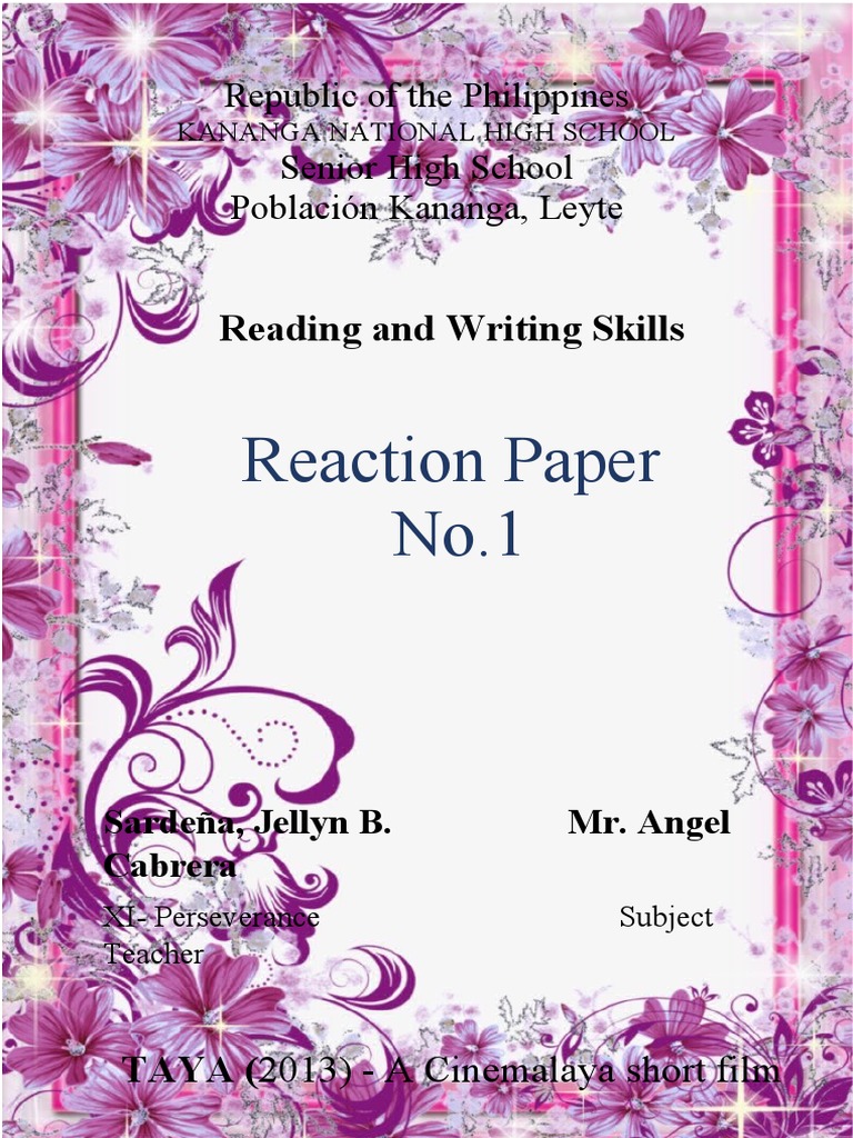 Reading and Writing Skills PDF