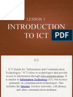 Learn ICT Components