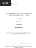 Manual de Defesa Fiscal GO