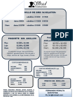 Lista de Precios Sirad Sirad 2020 - 2021