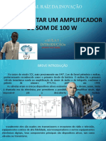 1 - Como Montar Um Amplificado de Som - AULA 1