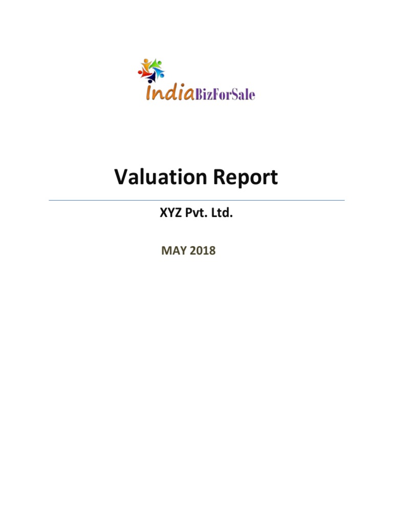 sample-valuation-report-pdf-real-estate-appraisal-cost-of-capital