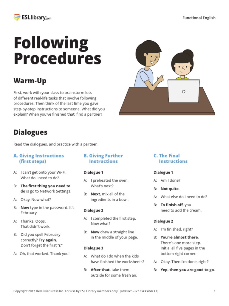 92 Following-Procedures US | PDF