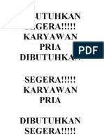 Perekrutan Pegawai