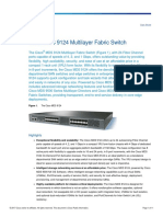 Cisco Mds 9124 Multilayer Fabric Switch Datasheet