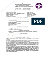 Currículo Escutista: Formação Académica Formação Profissional