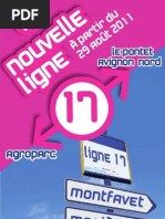 Download Nouvelle ligne 17 sur le rseau bus du Grand Avignon by Grand Avignon SN62820281 doc pdf