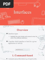 Chapter 6 Interfaces