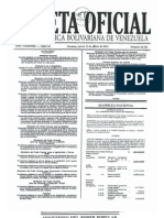 Gaceta Oficial #39.733 Sobre El Expendio de Licores Agosto 2011