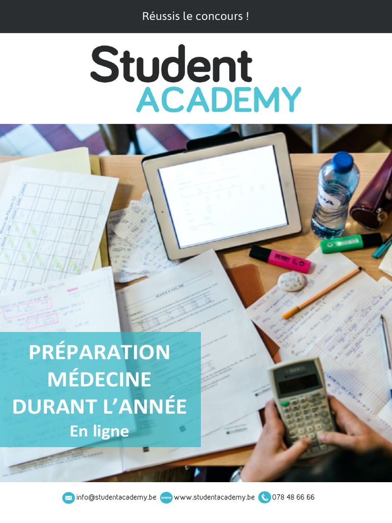 Prépa Médecine en Ligne Efficace PDF Chimie Sciences physiques — free download