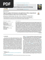 High-Throughput Development and Applica..