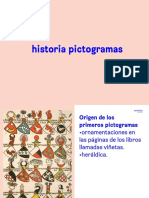 Historia de Los Pictogramas