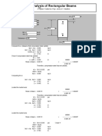 Beam Design Rectangular Beams