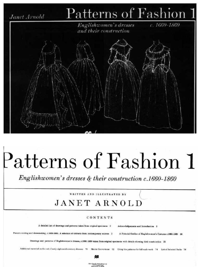 Patterns of Fashion 1 | PDF