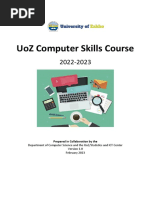 Computer Skills Course 2022-2023 - Semester2