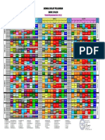 Jadwal Pelajaran Revisi 3 - 1 September 2022