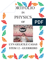 IN OF: Portfolio Physics