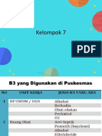 Kelompok 7 Bahan b3 Dan Limbah b3