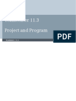 Project and Program