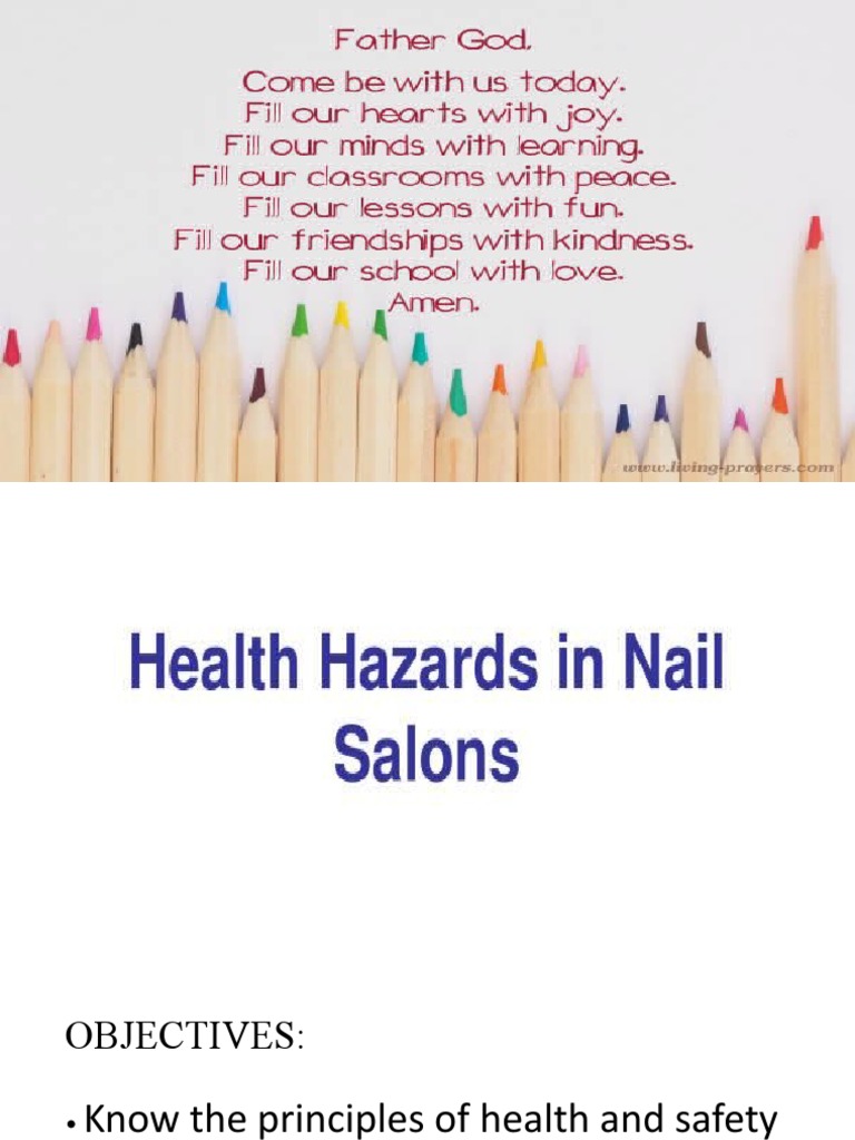 Grade 7 Osh Nail Care 1 2022 2023 PDF Occupational Safety And Health Safety