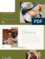 Coffee Shop Marketing Proposal Presentation