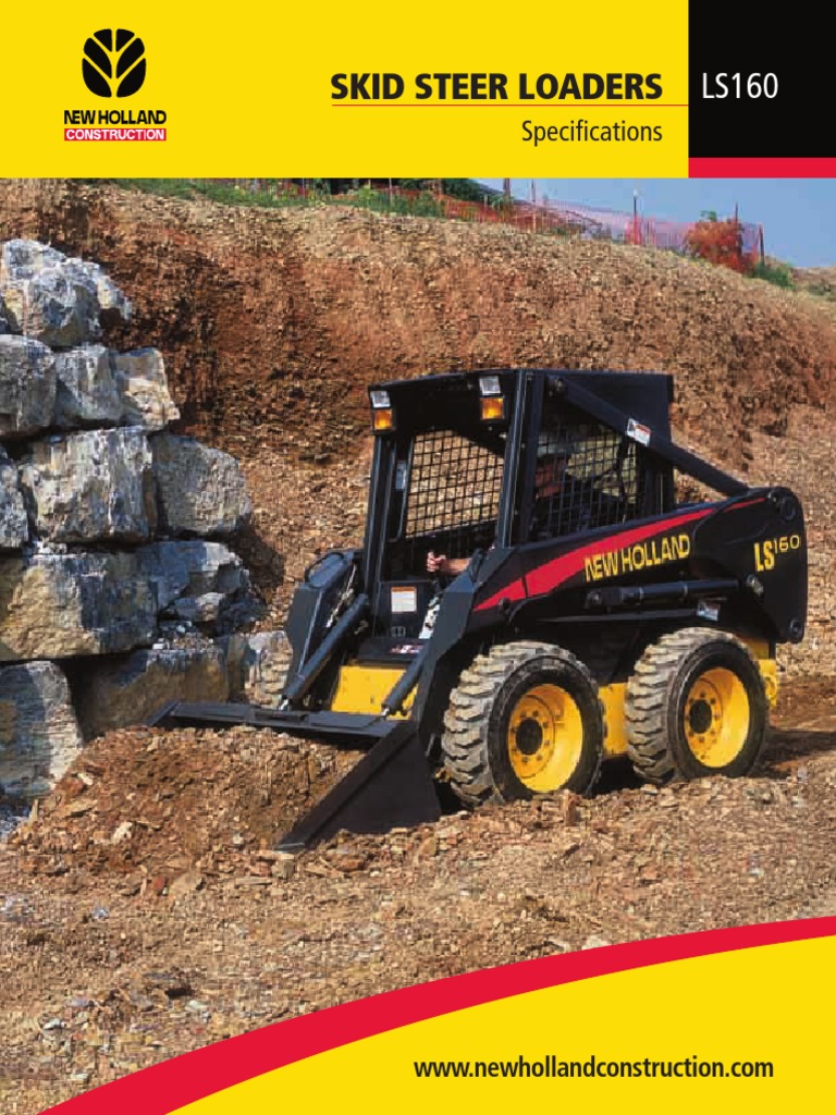 NEW HOLLAND LS160 Specifications PDF Horsepower Vehicles