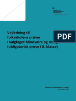 Haandvaerk Og Design Proevevejledning September 2020 Obligatorisk Ua