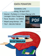 Biodata Pemateri IPS MTsN 27 Jakarta