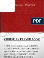 Steps On Christian Prayer