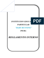 Reglamento Interno 2021 Baby Running