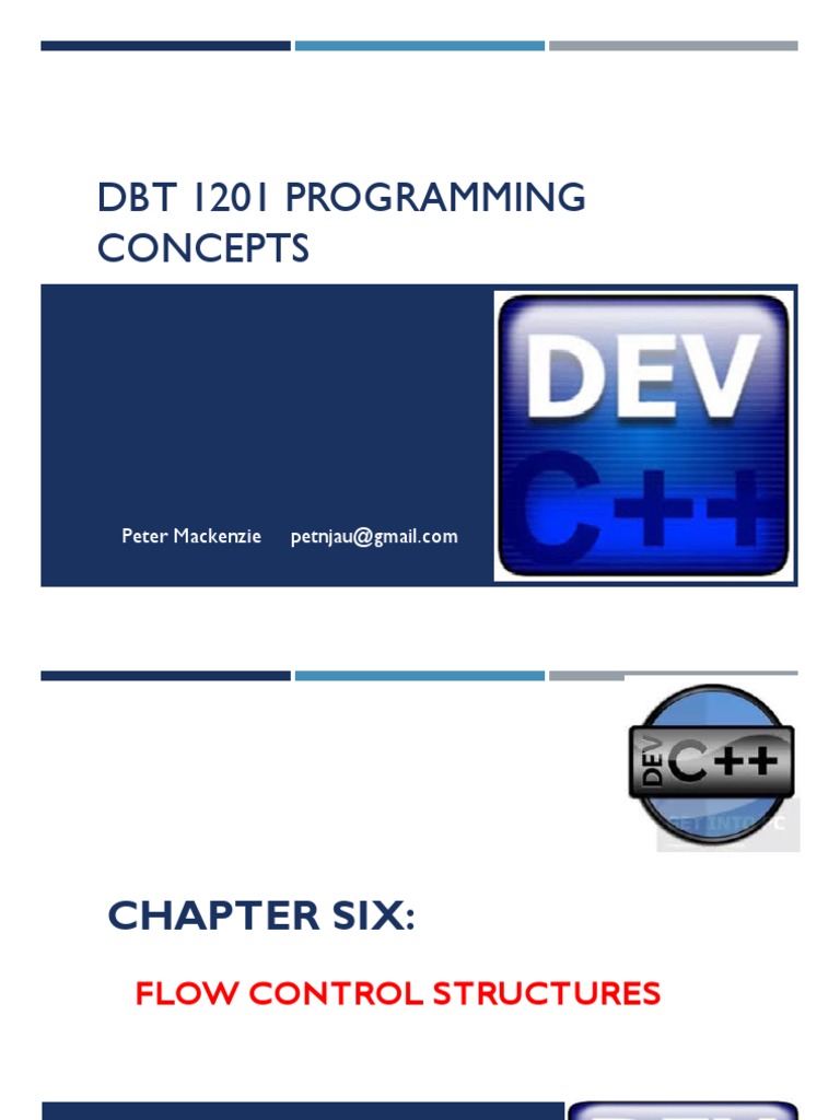 Lesson6-Flow Control Structures | PDF | Control Flow | Computing