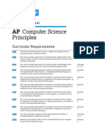 AP Computer Science Principles Sample Syllabus 1