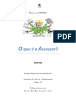 Assessoria: funções e tipos em