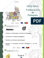 Ufcd - 10649 Pedagogia