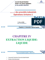 Chapitre 4 Extraction Liquide-Liquide