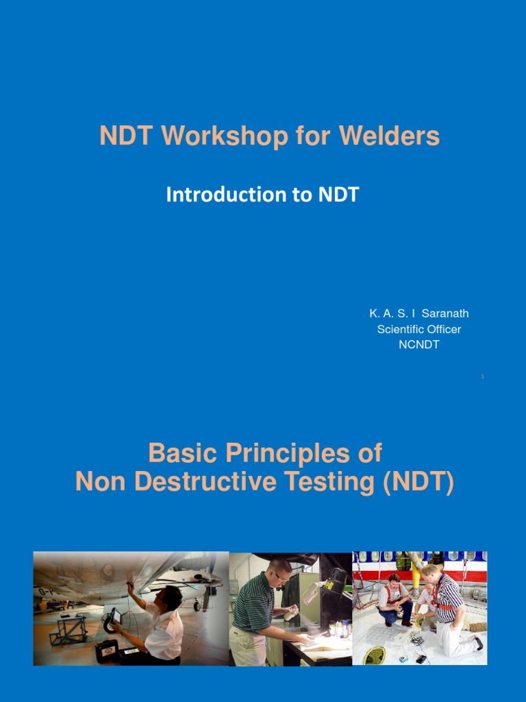 NDT For Welders | Download Free PDF | Nondestructive Testing | Inductor