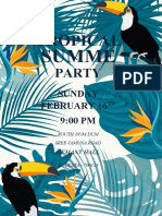 Tropical Summer Poster-WPS Office